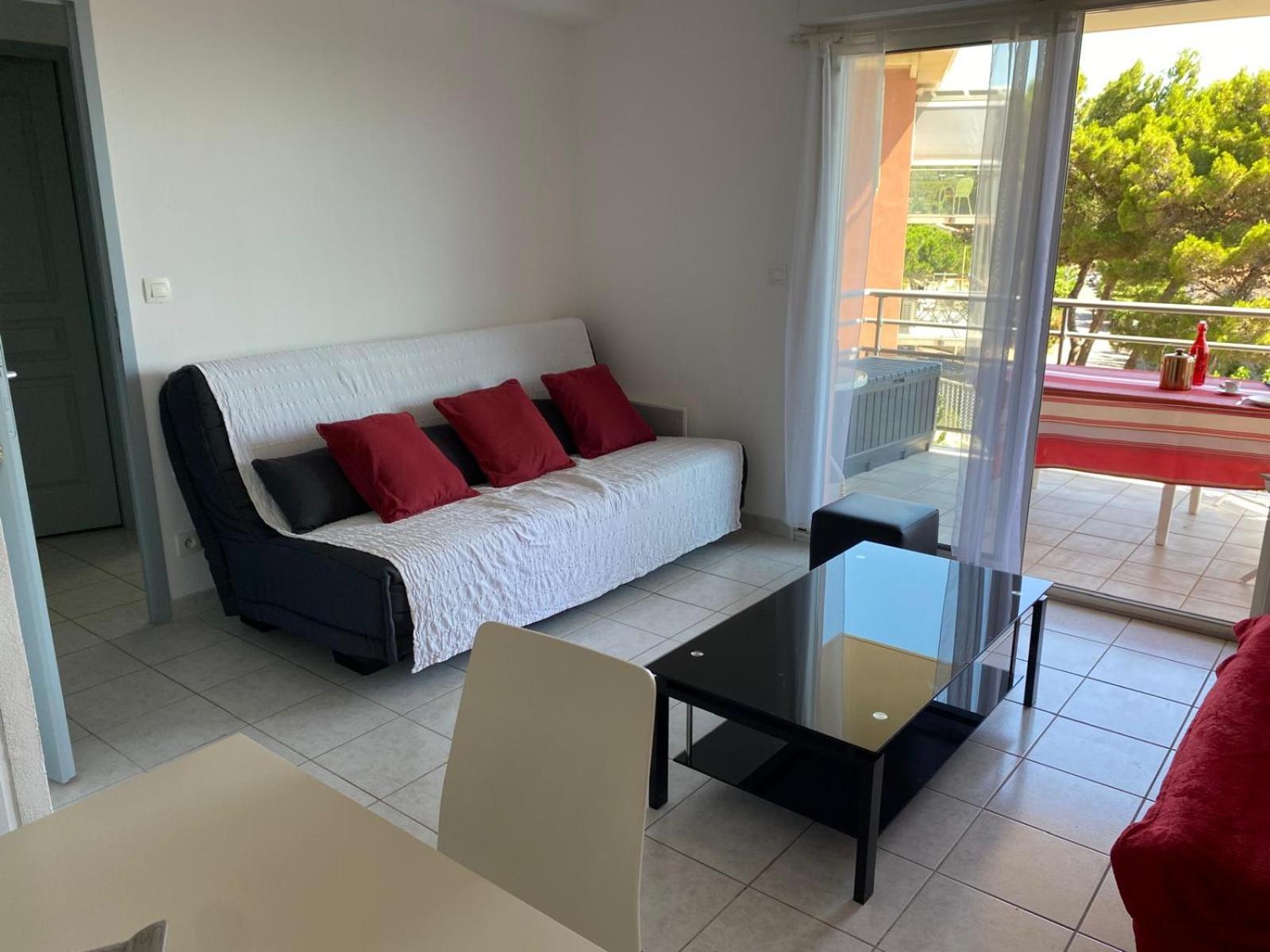 Appartement 4 Pers - Terrasse - Vue Mer - Proche Plage Saint-Pierre-la-Mer  المظهر الخارجي الصورة